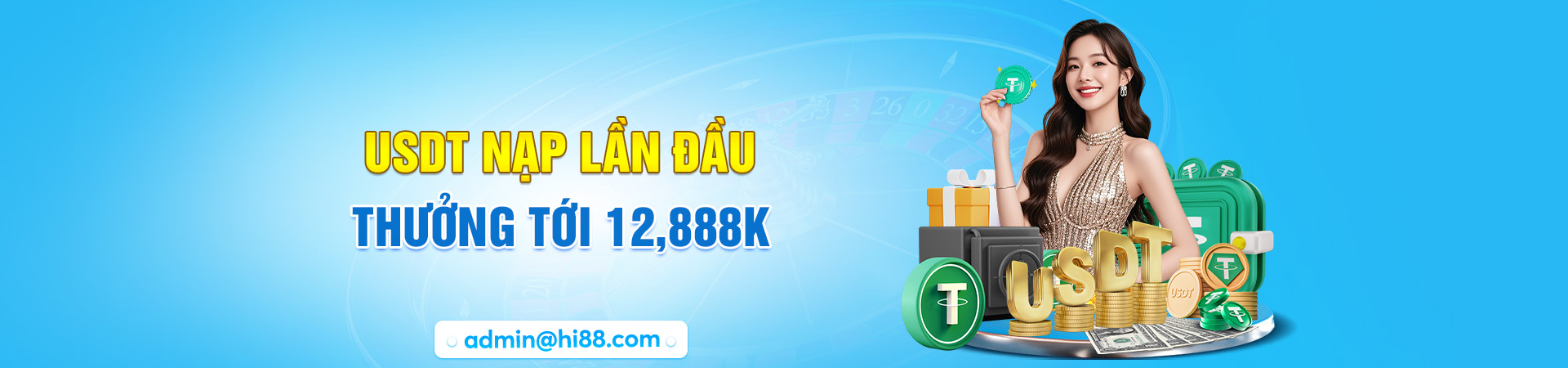 Hi88 khuyến mãi nạp đầu USDT